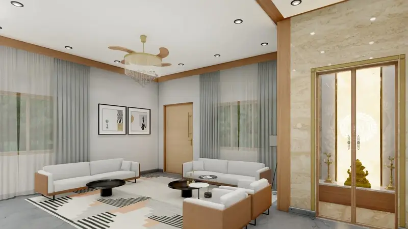 Duplex Villa Interiors in Marathahalli